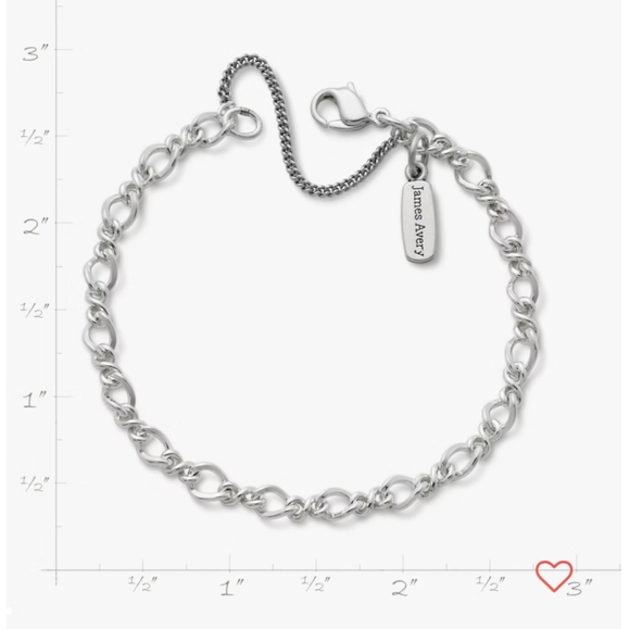 🆕 James Avery Sterling Silver Twist Charm Bracelet - Picture 2 of 16